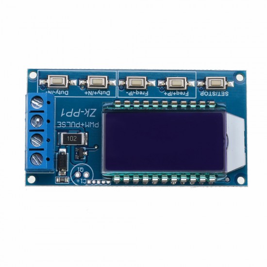 3pcs Dual Two Mode PWM Square Rectangular Signal Generator Control DC Stepper Motor Driver Board Adjustable Pulse Module 3pcs Dual Two Mode PWM Square Rectangular Signal Generator Control DC Stepper Motor Driver Board Adjustable Pulse Module