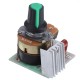 500W Thyristor Electronic Regulator Accessaries Dimming Speed Regulation with Switch Temperature Adjustment Knob Module