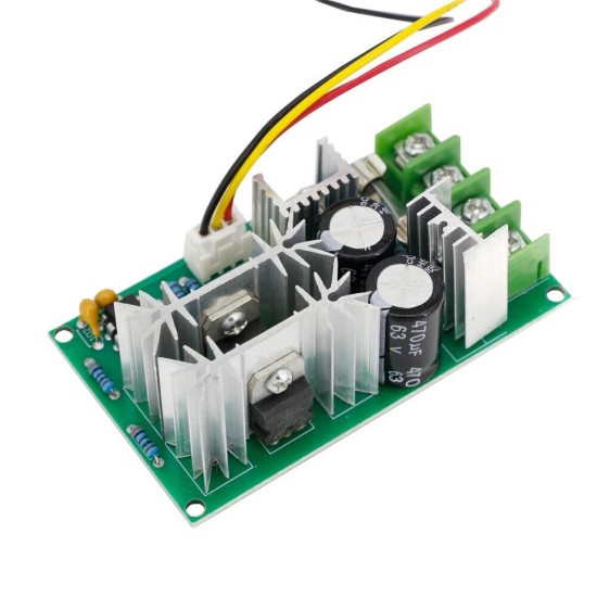 5Pcs DC 10-60V 20A 1200W Motor Speed Control PWM Motor Speed Controller Switch 20A Current Regulator High Power Module