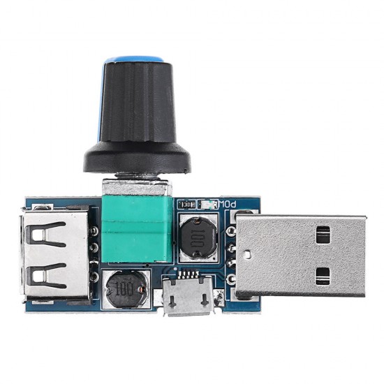5Pcs USB Fan Speed Controller Module Reducing Noise Multi-stall Adjustment Governor DC 4-12V 5Pcs USB Fan Speed Controller Module Reducing Noise Multi-stall Adjustment Governor DC 4-12V