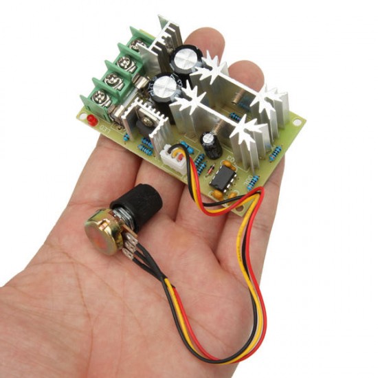 5pcs DC 10-60V 20A 1200W PWM Motor Speed Control Module 5pcs DC 10-60V 20A 1200W PWM Motor Speed Control Module