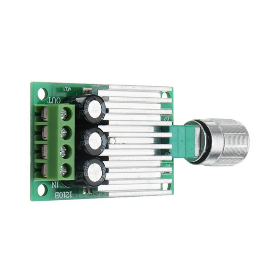 5pcs DC 12V To 24V 10A High Power PWM DC Motor Speed Controller Regulate Speed Temperature And Dimming