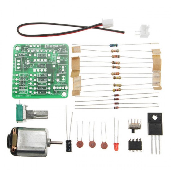 5pcs KM-1 DC 6-12V PWM Motor Speed Controller Kit DIY Motor Speed Regulator Set Sealed Potentiometer Stepless Speed Control Long Service Life Stable Performance Small Noise And Large Torque Function 5pcs KM-1 DC 6-12V PWM Motor Speed Controller Kit DIY Motor Speed Regulator Set Sealed Potentiometer Stepless Speed Control Long Service Life Stable Performance Small Noise And Large Torque Function