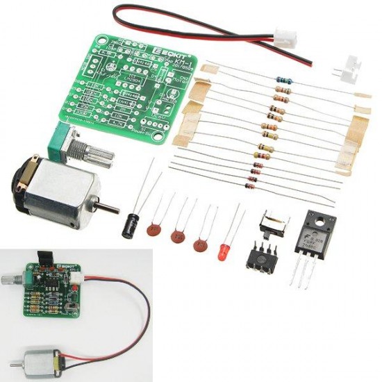 5pcs KM-1 DC 6-12V PWM Motor Speed Controller Kit DIY Motor Speed Regulator Set Sealed Potentiometer Stepless Speed Control Long Service Life Stable Performance Small Noise And Large Torque Function 5pcs KM-1 DC 6-12V PWM Motor Speed Controller Kit DIY Motor Speed Regulator Set Sealed Potentiometer Stepless Speed Control Long Service Life Stable Performance Small Noise And Large Torque Function