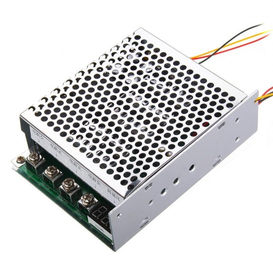 60A DC Brush Motor Speed Controller Forward Reverse PWM Control Pulse Width Speed Digital Display 10-55V/3KW Geekcreit for Arduino - products that work with official Arduino boards 60A DC Brush Motor Speed Controller Forward Reverse PWM Control Pulse Width Speed Digital Display 10-55V/3KW Geekcreit for Arduino - products that work with official Arduino boards