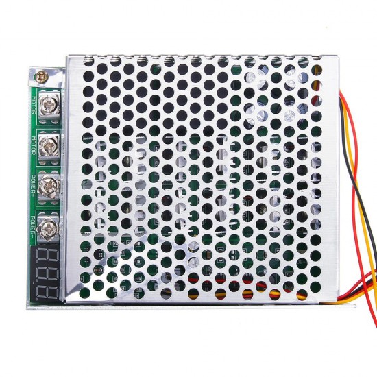 60A DC Brush Motor Speed Controller Forward Reverse PWM Control Pulse Width Speed Digital Display 10-55V/3KW Geekcreit for Arduino - products that work with official Arduino boards 60A DC Brush Motor Speed Controller Forward Reverse PWM Control Pulse Width Speed Digital Display 10-55V/3KW Geekcreit for Arduino - products that work with official Arduino boards