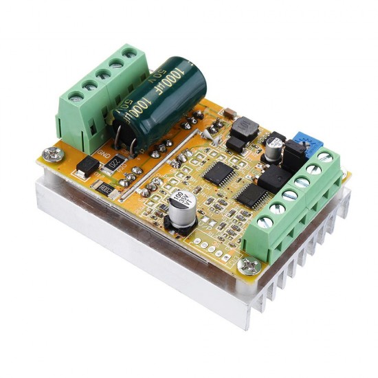 BLDC Three-phase DC Brushless Hallless Motor Controller ESC Motor Driver Board High Power