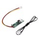 DC 12V Temperature Speed Controller Denoised Speed Controller for PC Fan/Alarm