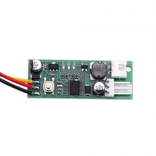 DC 12V Temperature Speed Controller Denoised Speed Controller for PC Fan/Alarm