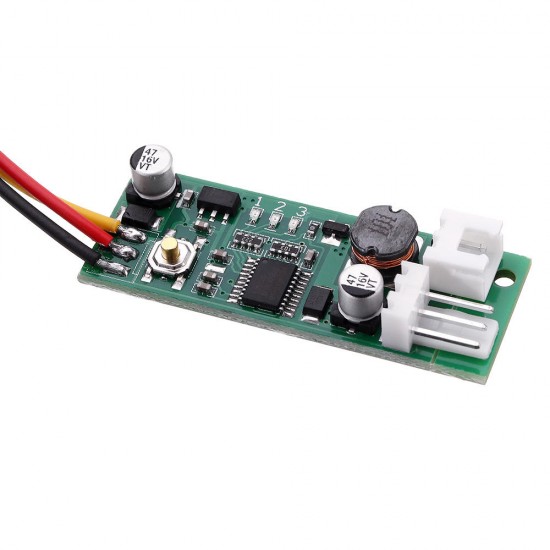 DC 12V Temperature Speed Controller Denoised Speed Controller for PC Fan/Alarm