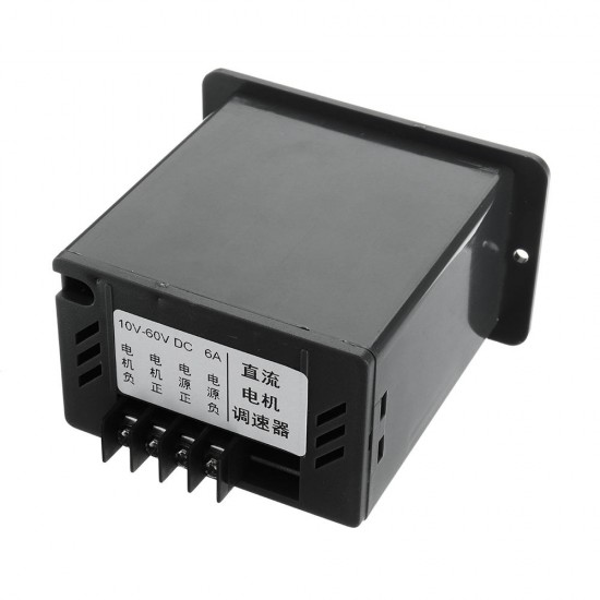 DC 12V24V36V48V 6A Motor Speed Controller Brush Motor Reversible Motor Control Switch DC 12V24V36V48V 6A Motor Speed Controller Brush Motor Reversible Motor Control Switch