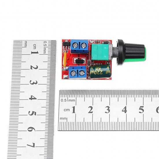 DC 3V To DC 35V 5A 90W Mini DC Motor PWM Speed Controller Module Speed Regulator Adjustable Light Mo