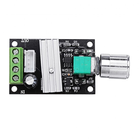 DC 6V/12V/24V/28V 3A 80W PWM Motor Speed Controller Regulator Adjustable Reversible Motor Driver Switch Module