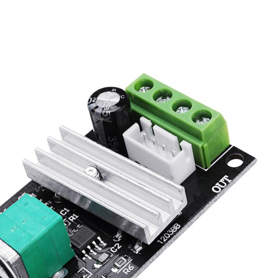 DC 6V/12V/24V/28V 3A 80W PWM Motor Speed Controller Regulator Adjustable Reversible Motor Driver Switch Module