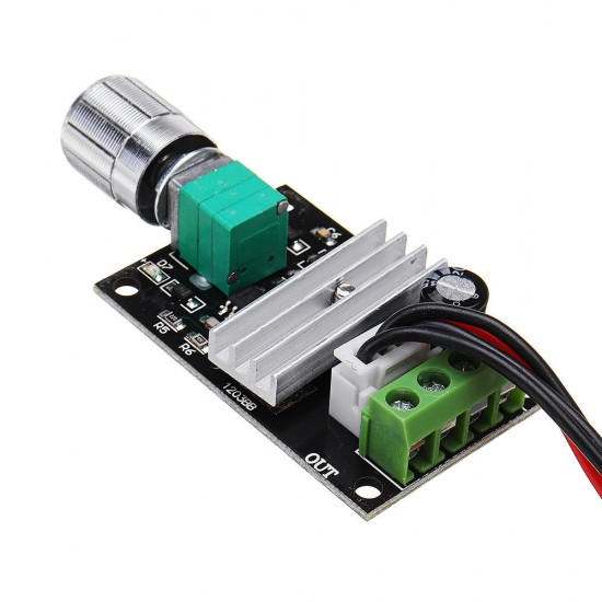 DC 6V/12V/24V/28V 3A 80W PWM Motor Speed Controller Regulator Adjustable Reversible Motor Driver Switch Module