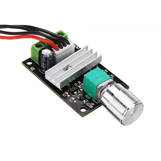 DC 6V/12V/24V/28V 3A 80W PWM Motor Speed Controller Regulator Adjustable Reversible Motor Driver Switch Module DC 6V/12V/24V/28V 3A 80W PWM Motor Speed Controller Regulator Adjustable Reversible Motor Driver Switch Module