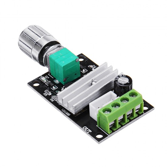 DC 6V/12V/24V/28V 3A 80W PWM Motor Speed Controller Regulator Adjustable Reversible Motor Driver Switch Module