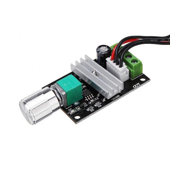 DC 6V/12V/24V/28V 3A 80W PWM Motor Speed Controller Regulator Adjustable Reversible Motor Driver Switch Module DC 6V/12V/24V/28V 3A 80W PWM Motor Speed Controller Regulator Adjustable Reversible Motor Driver Switch Module