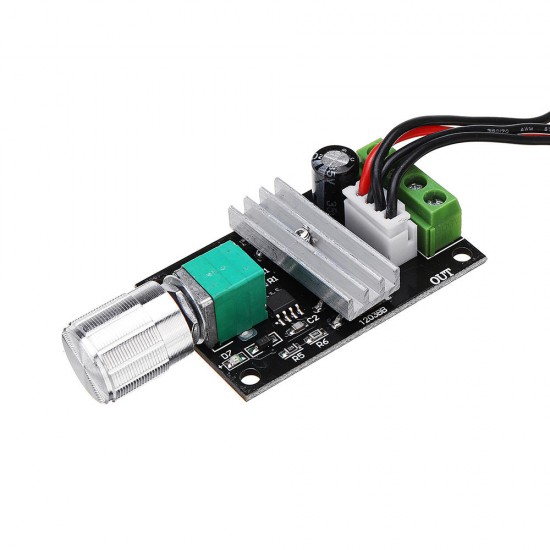 DC 6V/12V/24V/28V 3A 80W PWM Motor Speed Controller Regulator Adjustable Reversible Motor Driver Switch Module