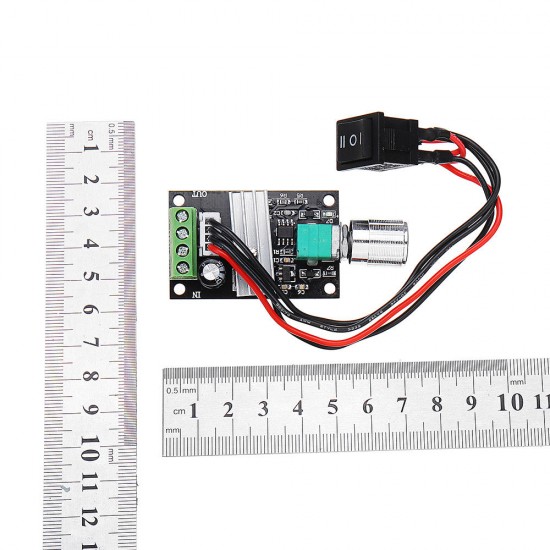 DC 6V/12V/24V/28V 3A 80W PWM Motor Speed Controller Regulator Adjustable Reversible Motor Driver Switch Module