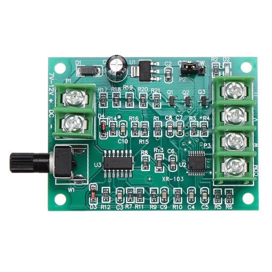 DC 7V-12V Brushless Motor Drive Board Speed Control Board Motor Controller Module DC 7V-12V Brushless Motor Drive Board Speed Control Board Motor Controller Module
