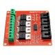 Four Channel 4 Route IRF540 MOSFET Button Switch Module For Motor Drives Lighting Dimmer Four Channel 4 Route IRF540 MOSFET Button Switch Module For Motor Drives Lighting Dimmer