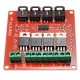 Four Channel 4 Route IRF540 MOSFET Button Switch Module For Motor Drives Lighting Dimmer Four Channel 4 Route IRF540 MOSFET Button Switch Module For Motor Drives Lighting Dimmer