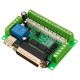 5 Axis CNC Interface Board For Stepper Motor Driver Mach3 With USB Cable 5 Axis CNC Interface Board For Stepper Motor Driver Mach3 With USB Cable