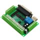 5 Axis CNC Interface Board For Stepper Motor Driver Mach3 With USB Cable 5 Axis CNC Interface Board For Stepper Motor Driver Mach3 With USB Cable