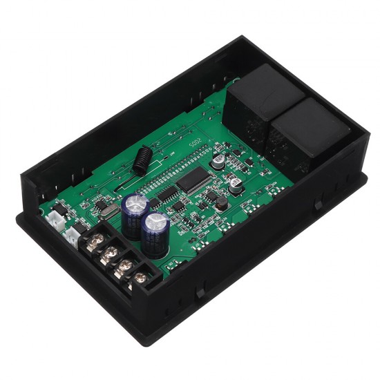 LCD Smart Digital Display 0~100% Adjustable 60A PWM DC Motor Speed Controller Timing Reversible Remote Control 12V 24V 36V 48V
