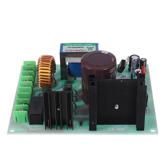 LY-820 High Power AC220V Input 0-220V DC Output 1000W DC Motor Spindle Motor Speed Controller Board Stepless Adjustable LY-820 High Power AC220V Input 0-220V DC Output 1000W DC Motor Spindle Motor Speed Controller Board Stepless Adjustable