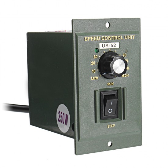 US-52 AC220V 50Hz 15W Digital Adjustable Stepless Motor Speed Controller Tool Part Accessory 90-1400rpm US-52 AC220V 50Hz 15W Digital Adjustable Stepless Motor Speed Controller Tool Part Accessory 90-1400rpm
