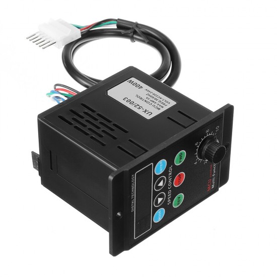 Ux-52 Digital Display Motor Speed Controller Motor Governor Soft Start Tools 220V AC 6W-400W Ux-52 Digital Display Motor Speed Controller Motor Governor Soft Start Tools 220V AC 6W-400W