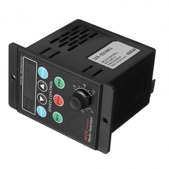 Ux-52 Digital Display Motor Speed Controller Motor Governor Soft Start Tools 220V AC 6W-400W Ux-52 Digital Display Motor Speed Controller Motor Governor Soft Start Tools 220V AC 6W-400W