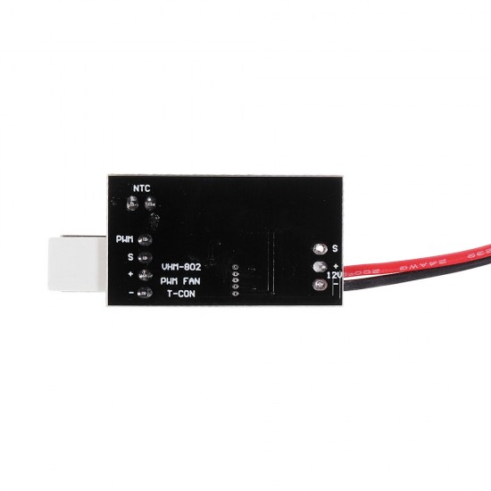 VHM-802 1 Channel 12V PWM Four-wire Fan Temperature Control Governor For Chassis Cabinet Computer with Thermal Probe VHM-802 1 Channel 12V PWM Four-wire Fan Temperature Control Governor For Chassis Cabinet Computer with Thermal Probe