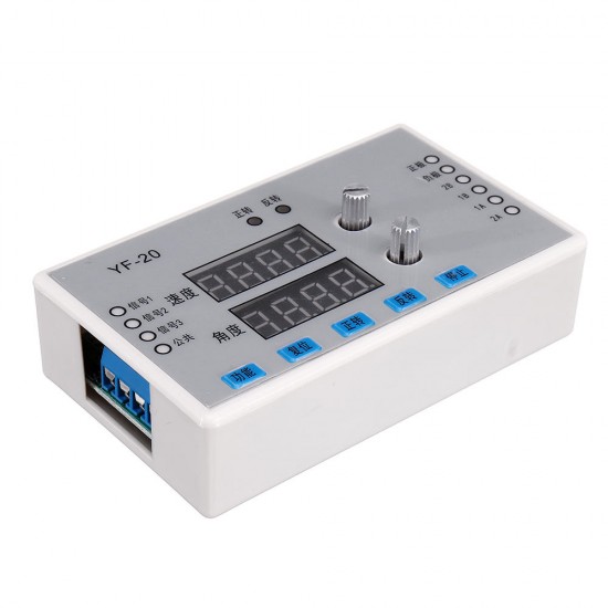 YF-20 Stepper Motor Speed Controller Governor with LED Display Stepper Motor Speed Driver Control Module DC 7-30V YF-20 Stepper Motor Speed Controller Governor with LED Display Stepper Motor Speed Driver Control Module DC 7-30V
