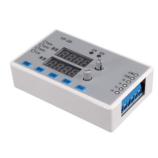 YF-20 Stepper Motor Speed Controller Governor with LED Display Stepper Motor Speed Driver Control Module DC 7-30V YF-20 Stepper Motor Speed Controller Governor with LED Display Stepper Motor Speed Driver Control Module DC 7-30V