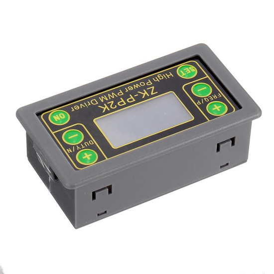 ZK-PP2K PWM DC 3.3-30V 12V 24V Motor Speed Controller Regulator 8A 150W Adjustable LED Dimmer Pulse Frequency Duty Ratio ZK-PP2K PWM DC 3.3-30V 12V 24V Motor Speed Controller Regulator 8A 150W Adjustable LED Dimmer Pulse Frequency Duty Ratio