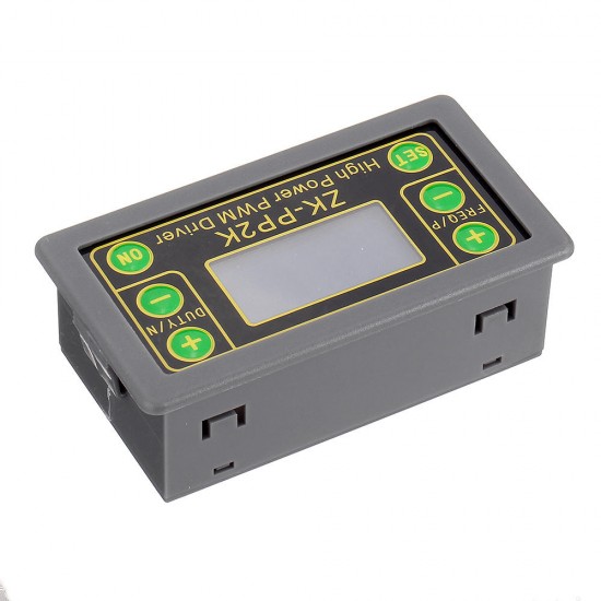 ZK-PP2K PWM DC 3.3-30V 12V 24V Motor Speed Controller Regulator 8A 150W Adjustable LED Dimmer Pulse Frequency Duty Ratio