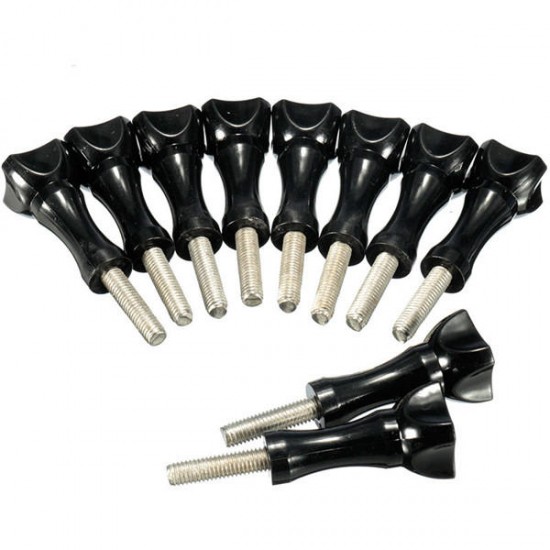 10X Long Thumb Knob Nut Screws For Gopro HD Hero 2 3 3+4 Housing Case 10X Long Thumb Knob Nut Screws For Gopro HD Hero 2 3 3+4 Housing Case