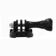 3pcs Quick Release Tripod Base Helmet Chest Strap Buckle Mount for Action Sport Camera with Screw