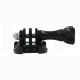 3pcs Quick Release Tripod Base Helmet Chest Strap Buckle Mount for Action Sport Camera with Screw 3pcs Quick Release Tripod Base Helmet Chest Strap Buckle Mount for Action Sport Camera with Screw