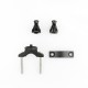 Bicycle Mount Rotatable Bike Handlebar Mount Holder Adapter Bracket for GOPRO SJCAM Sport Cameras