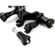 Bike Motorcycle Holder Handlebar Mount Adjustment Arm for Gopro Hero 3 4 Yi 4k II Accessories