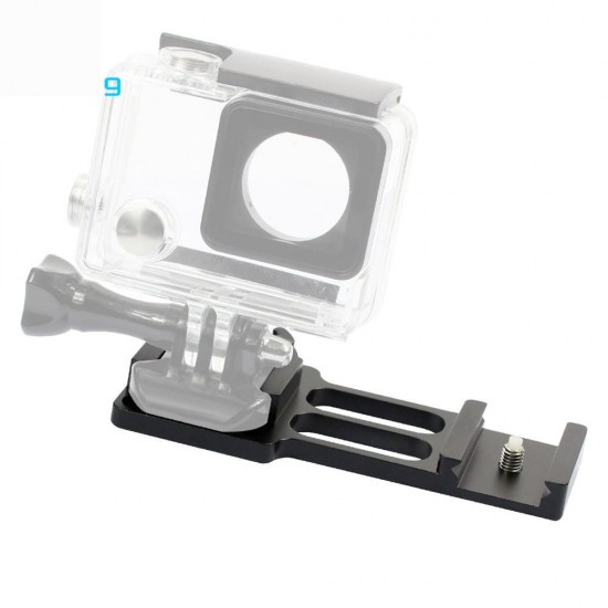 CNC Aluminum 20mm Rail Camera Mount for Gopro Xiaoyi Eken SJCam DJI Osmo Action Sport Camera CNC Aluminum 20mm Rail Camera Mount for Gopro Xiaoyi Eken SJCam DJI Osmo Action Sport Camera