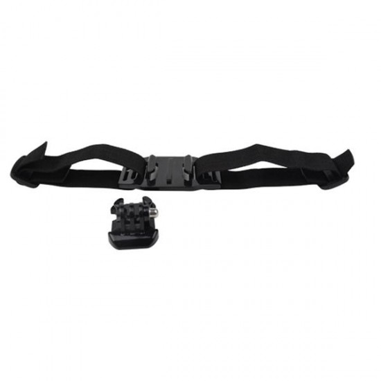 Elastic HelmeT-strap Mount for Gopro SJCAM Yi 4K H9 Cycling Accessories