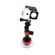 Orange Car Suction Cup Mount Window Glass Sucker For Gopro SJACM YI Camera