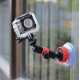 Orange Car Suction Cup Mount Window Glass Sucker For Gopro SJACM YI Camera Orange Car Suction Cup Mount Window Glass Sucker For Gopro SJACM YI Camera