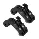 2pcs Black Vertical Surface J-Hook BucklE Mount for Gopro SJCAM Yi Actioncamera