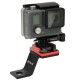 PU171R Fixed Metal Motorcycle Holder Mount for Gopro SJCAM Yi